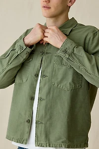BDG Textured Cotton Surplus Overshirt
