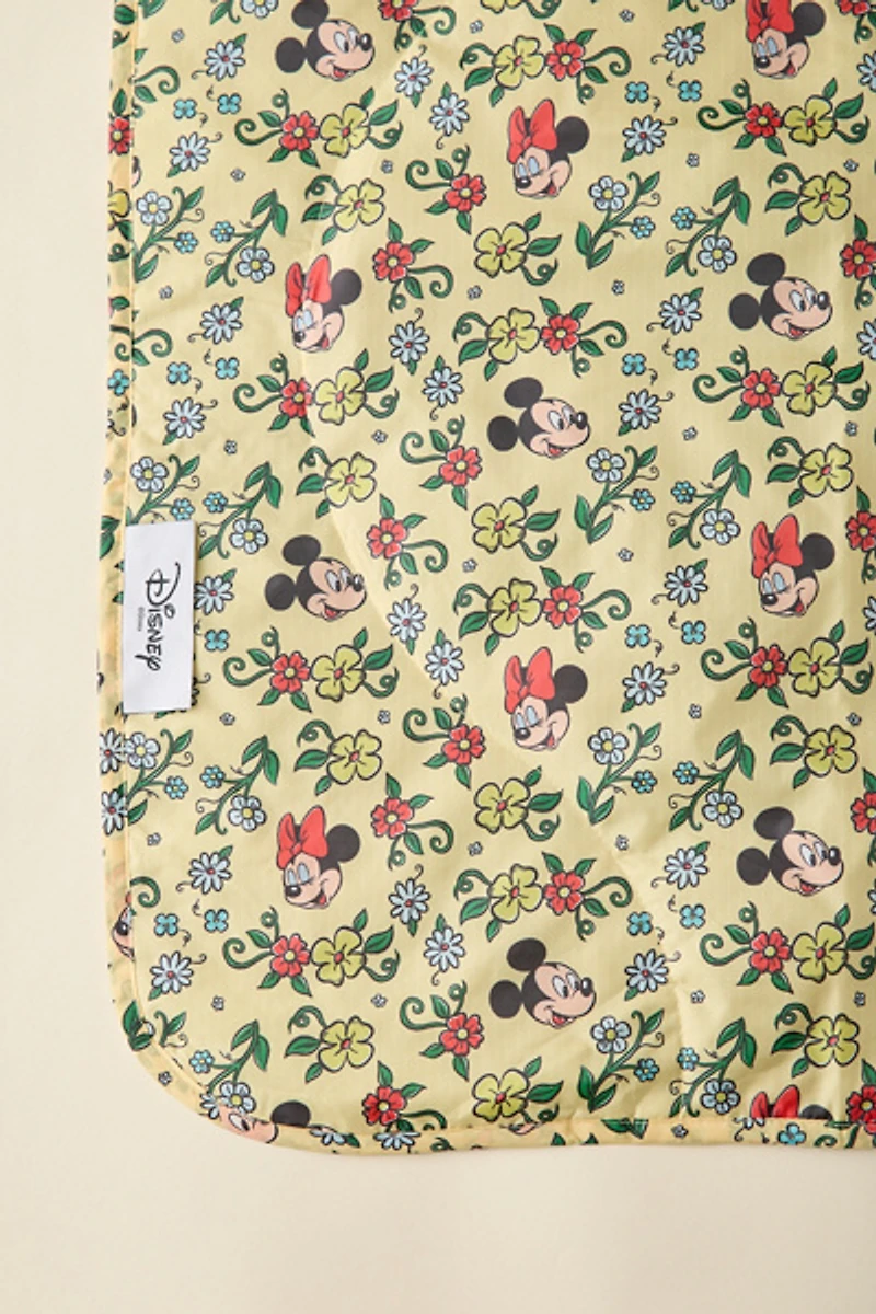 DISNEY | BAGGU Puffy Picnic Blanket - Storybook Floral