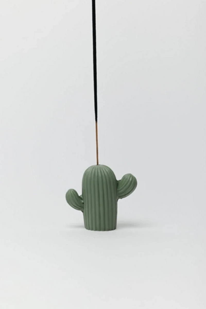 Acquired Taste Cactus Charm Incense Stick Holder