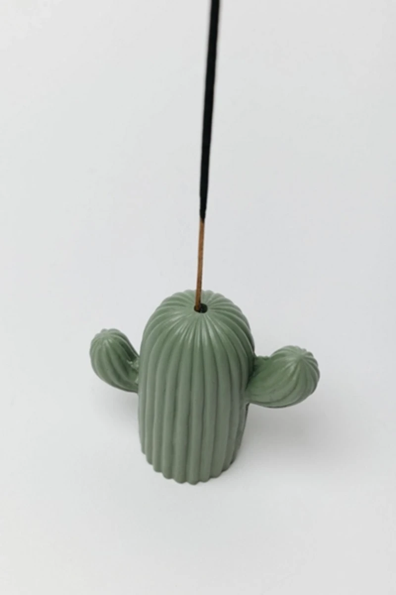 Acquired Taste Cactus Charm Incense Stick Holder