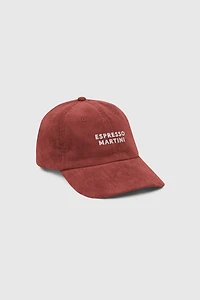 The Refined Spirit Espresso Martini Corduroy Hat