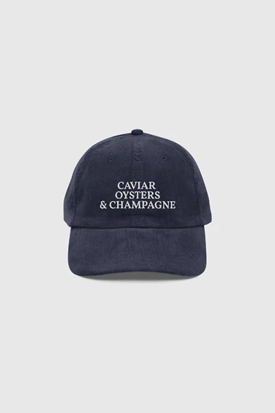 The Refined Spirit Caviar, Oysters & Champagne Corduroy Hat