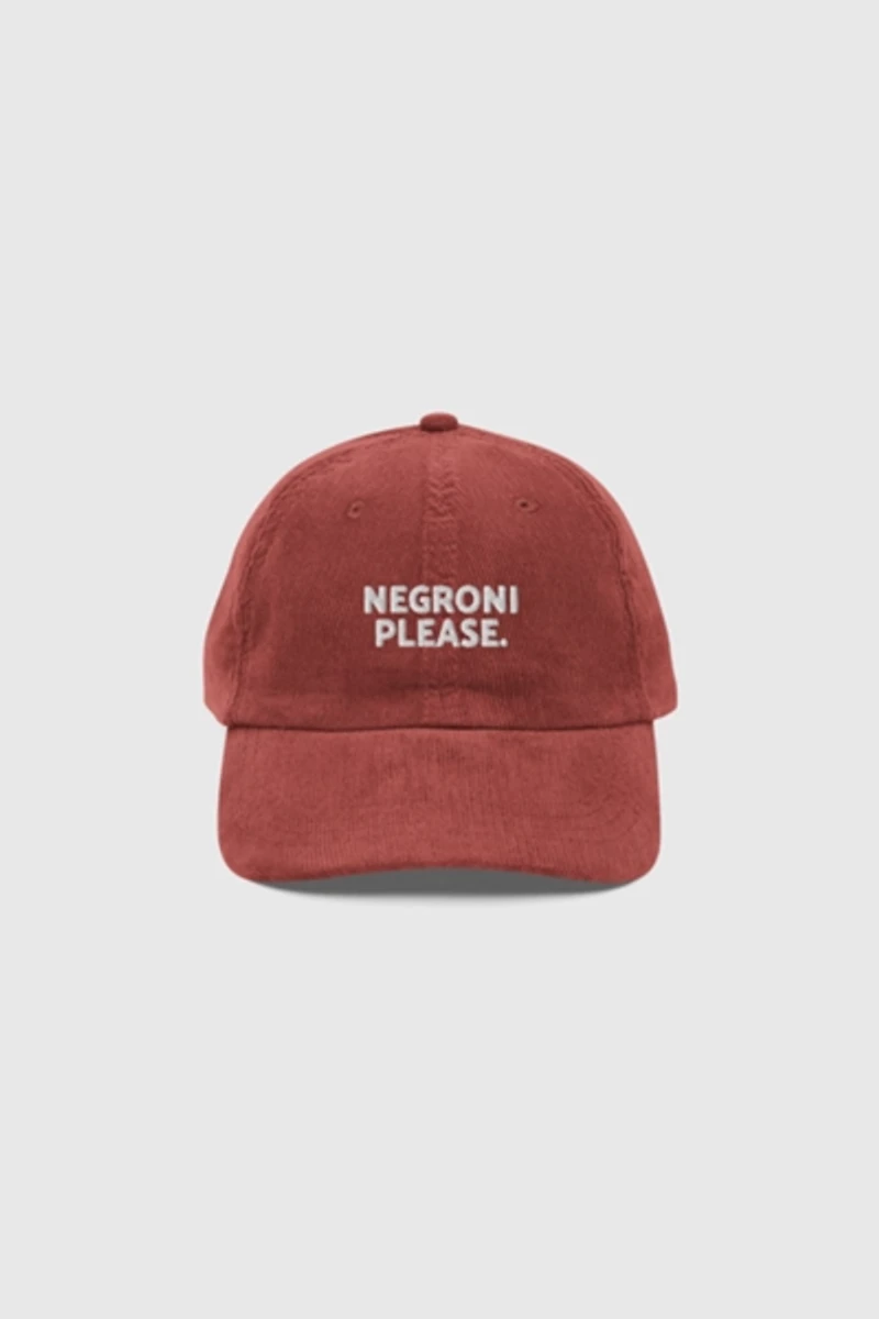 The Refined Spirit Negroni Please Corduroy Hat