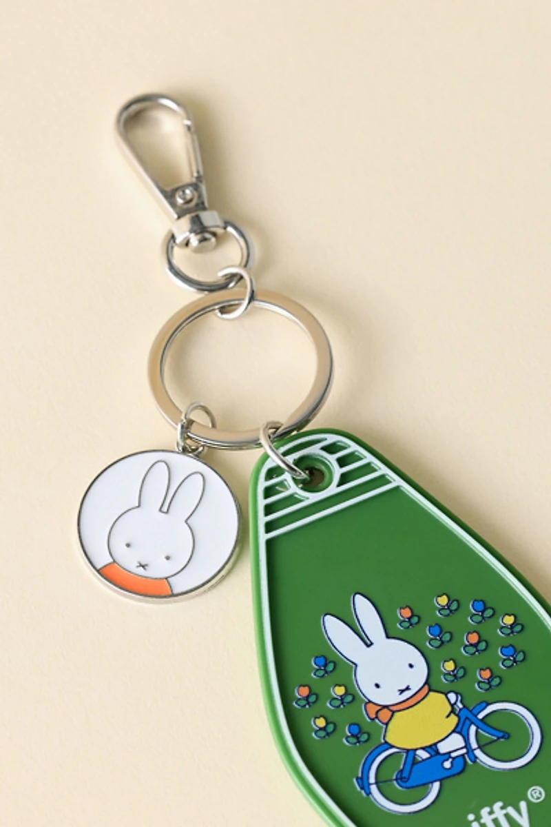 Miffy Bike Hotel Keychain