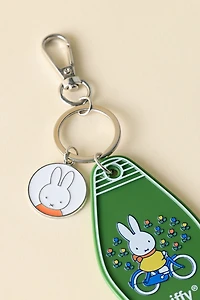 Miffy Bike Hotel Keychain