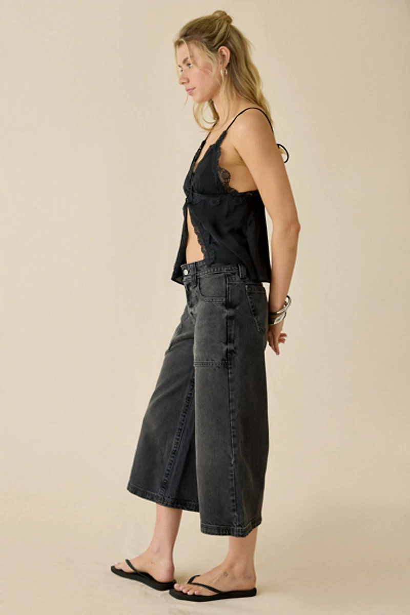 BDG Nomad Baggy Wide Leg Cropped Jeans