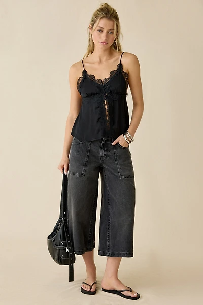 BDG Nomad Baggy Wide Leg Cropped Jeans