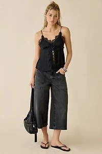 BDG Nomad Baggy Wide Leg Cropped Jeans