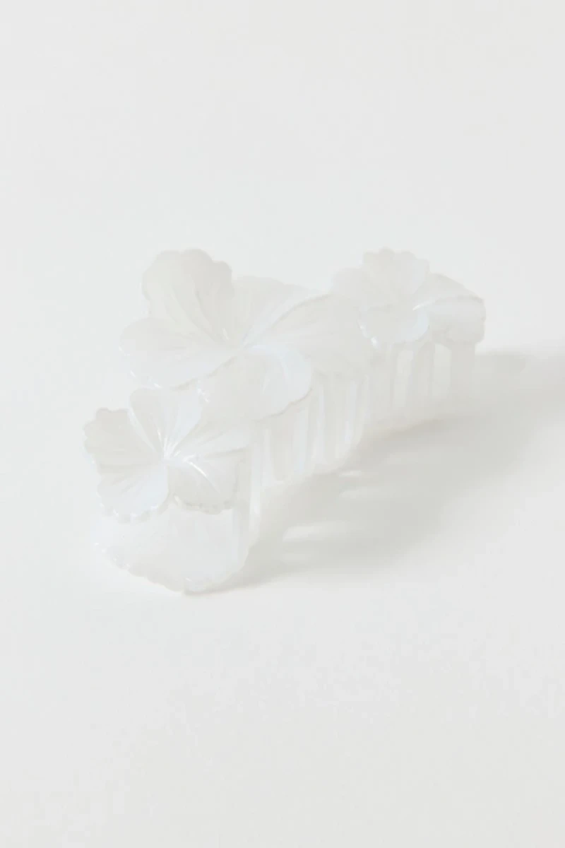 Triple Tropical Hibiscus Flower Claw Clip