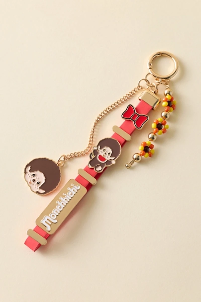 Monchhichi Charm Slider Keychain