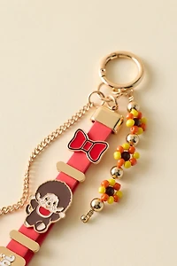 Monchhichi Charm Slider Keychain