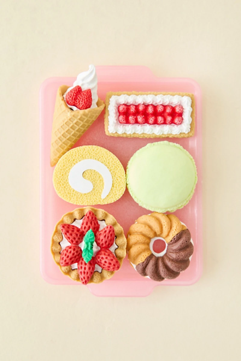 Iwako French Pastry Eraser Set