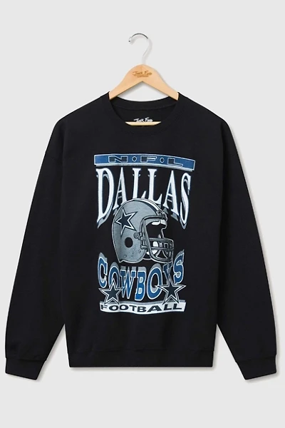 Junk Food NFL Helmet Flea Market Crew Neck Sweatshirt