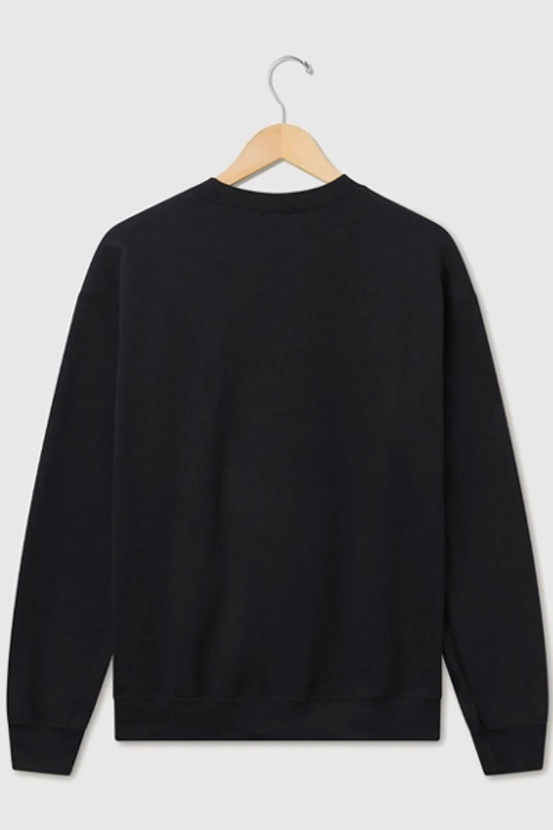 Junk Food NFL Glitter Helmet Crew Fleece Sweatshirt