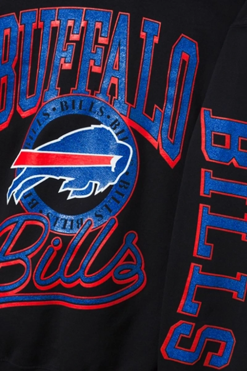 Junk Food NFL Glitter Crew Fleece Crewneck