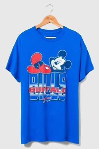 Junk Food NFL Disney Mickey Kick Back Tee