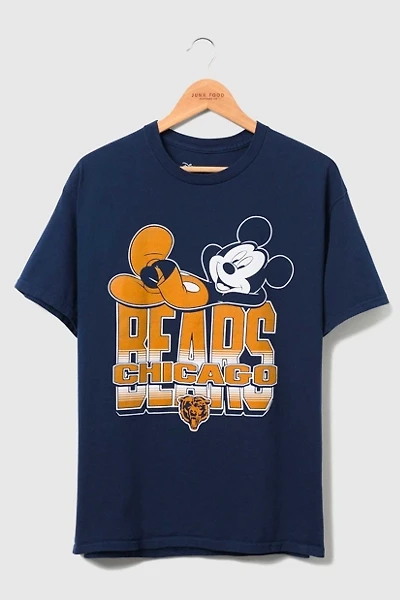 Junk Food NFL Disney Mickey Kick Back Tee