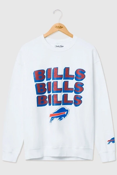 Junk Food NFL Repeat Bling Crew Fleece Sweatshirt