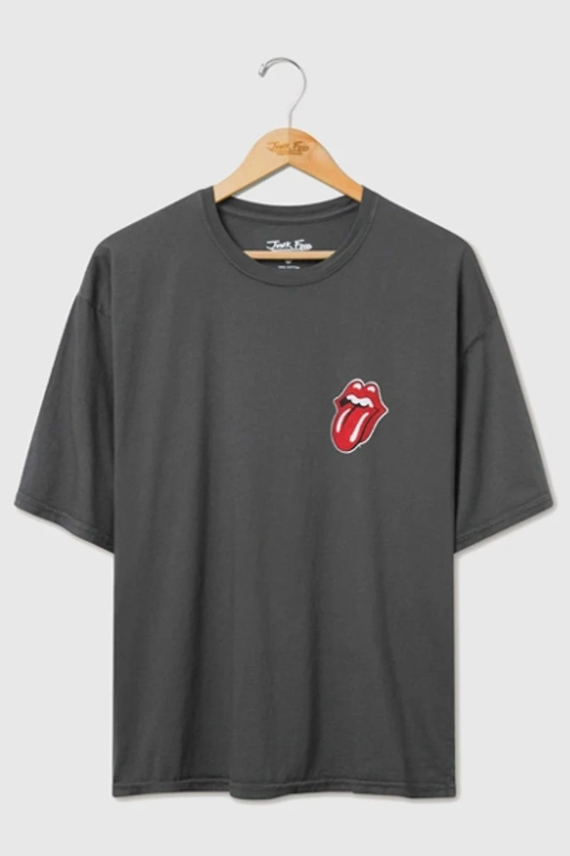 Junk Food The Rolling Stones UK Flag Oversized Tee