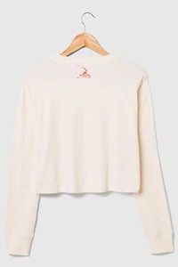 Junk Food NFL Sunday Crop Thermal Top