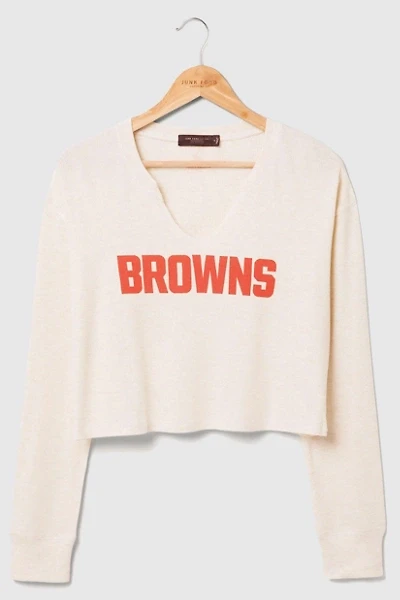 Junk Food NFL Sunday Crop Thermal Top