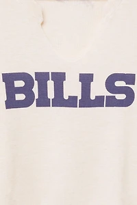 Junk Food NFL Sunday Crop Thermal Top