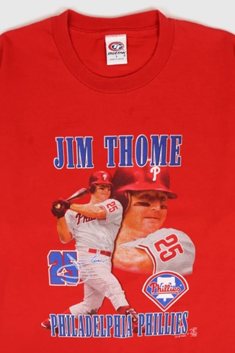 Vintage Jim Thome Philadelphia Phillies Tee