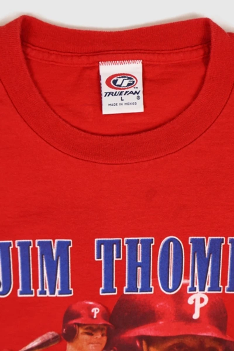 Vintage Jim Thome Philadelphia Phillies Tee