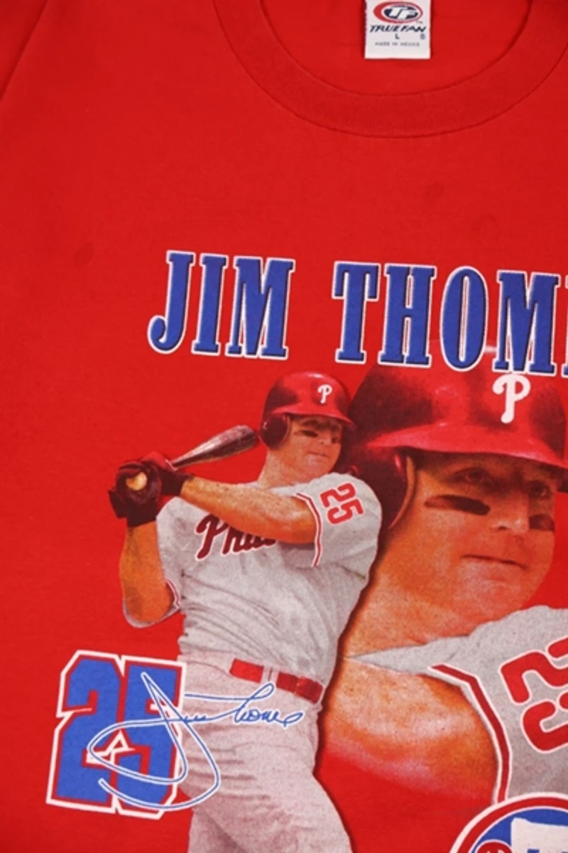 Vintage Jim Thome Philadelphia Phillies Tee