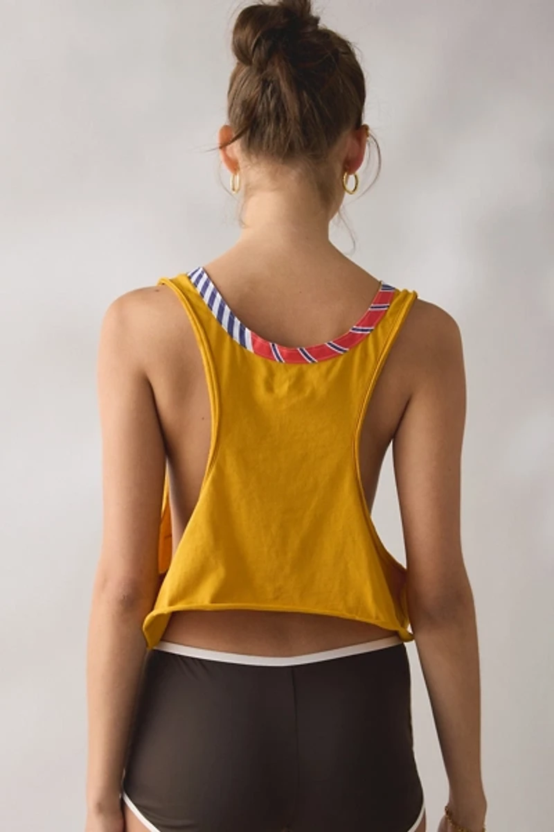 BDG Playa Del Sur Graphic Cropped Tank Top