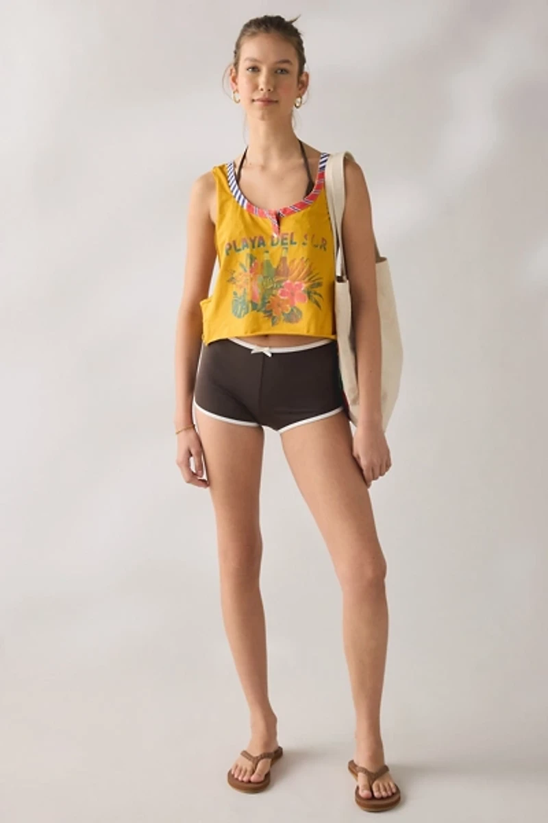 BDG Playa Del Sur Graphic Cropped Tank Top