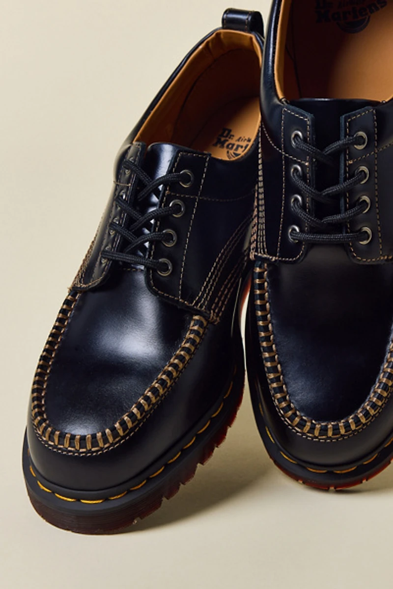 Dr. Martens Men's Lowell Leather Moc Toe Shoe