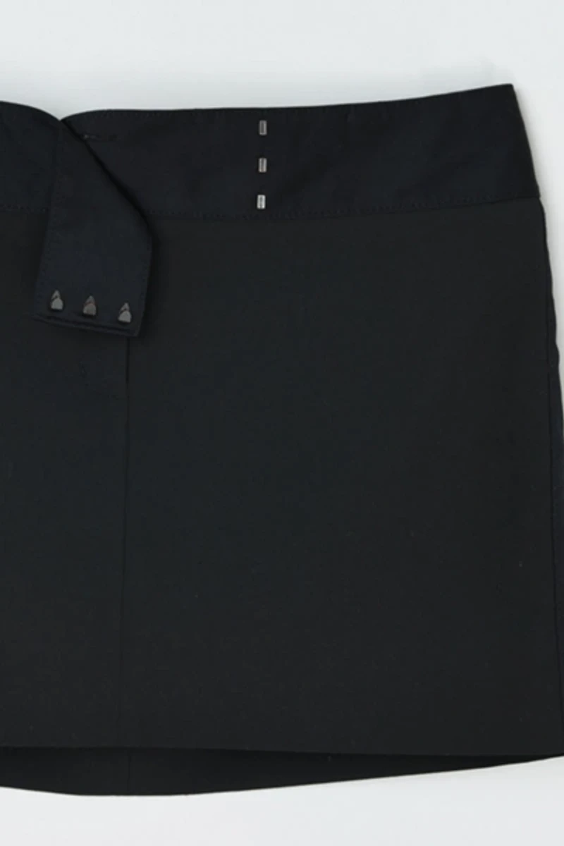 Vintage Y2k Black Mini Skirt