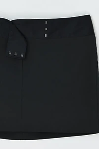 Vintage Y2k Black Mini Skirt