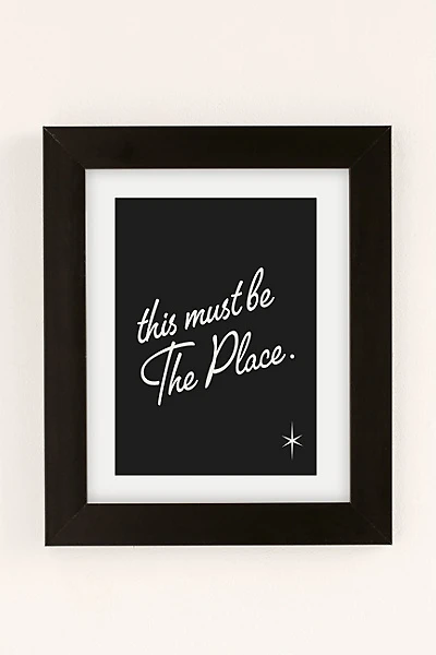 poiseparadise This must be the place 3 Art Print