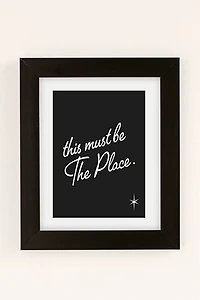 poiseparadise This must be the place 3 Art Print