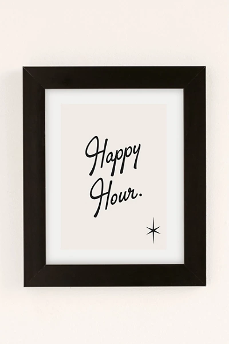 poiseparadise Happy hour 2 Art Print