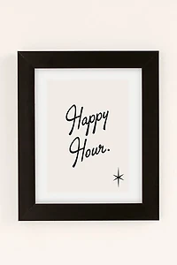 poiseparadise Happy hour 2 Art Print