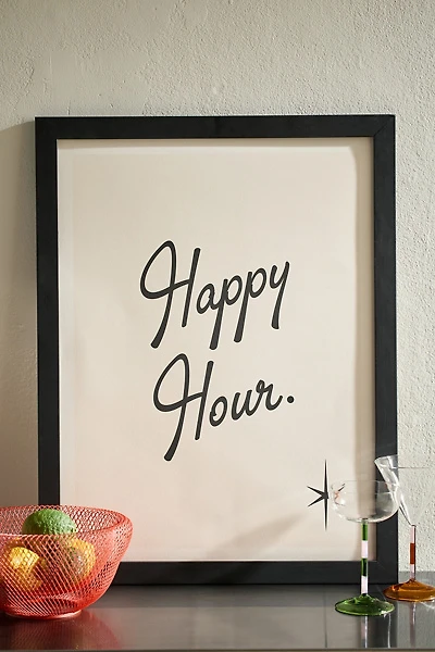 poiseparadise Happy hour 2 Art Print