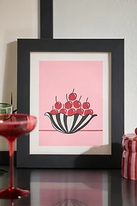 AthenesAtelier Cherry Bowl Art Print