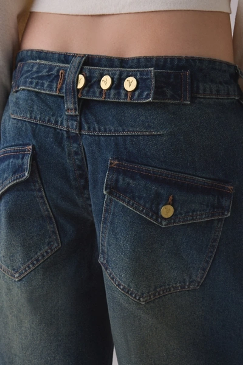 Abrand 99 Riley Low-Rise Mega Baggy Jorts