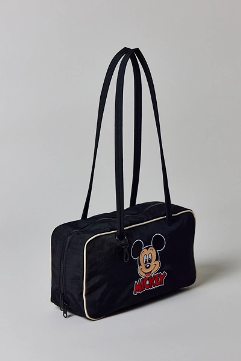 DISNEY | BAGGU Nylon Bowler Bag - Embroidered Mickey Mouse Club