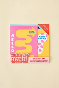 Egg Press Write Me Back! Hello Arrows Pen Pal Kit
