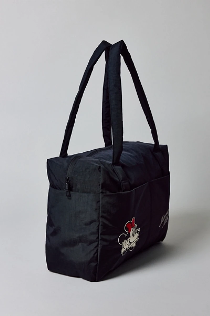 DISNEY | BAGGU Small Cloud Carry-On Bag - Embroidered Minnie Mouse