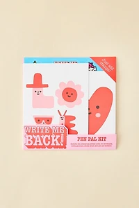 Egg Press Write Me Back! Love Heart Pen Pal Kit