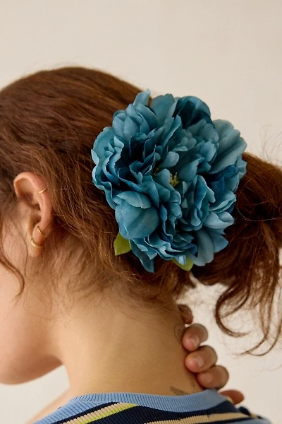 Zinnia Flower Hair Clip & Brooch
