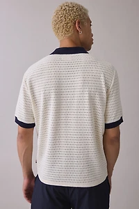 Honor The Gift Pique Collared Polo Sweater