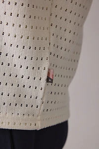 Honor The Gift Pique Collared Polo Sweater