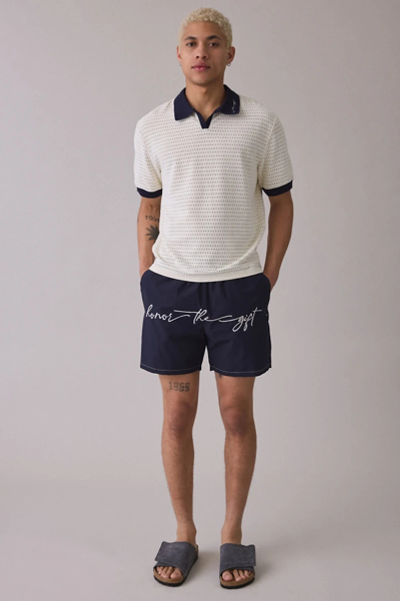 Honor The Gift Pique Collared Polo Sweater