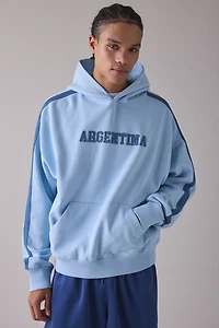 Destination Applique Hoodie Sweatshirt